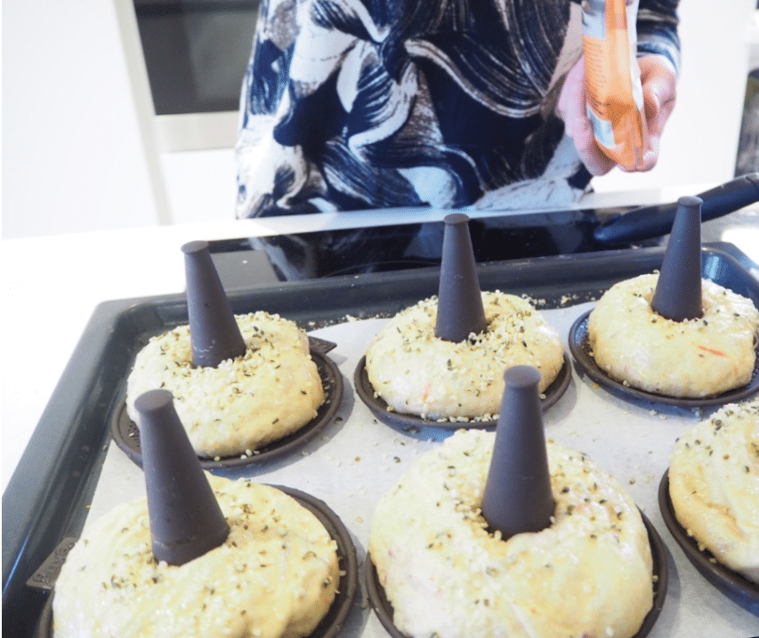 Müsli bagels - gode til madpakken - Ditte Julie Jensen