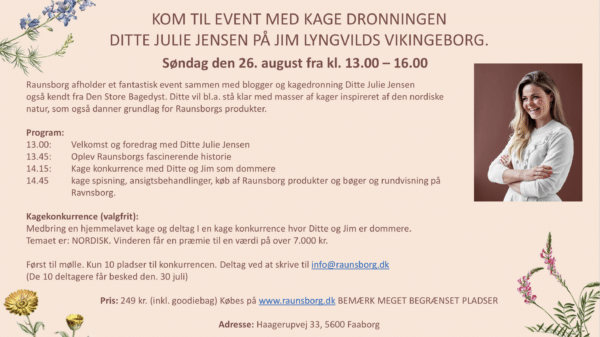 Sommerevent på Ravnsborg med Raunsborg og undertegnede.