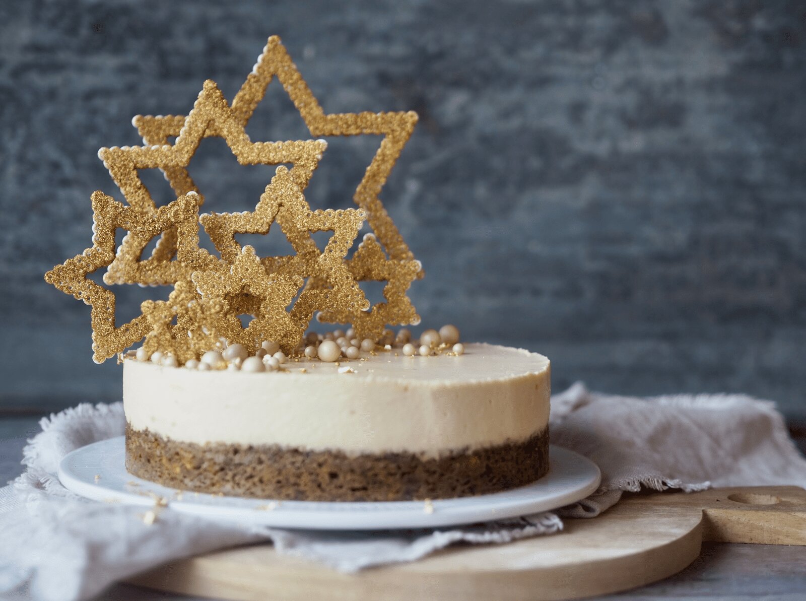 Karamel cheesecake // Julekage eller nytårskage