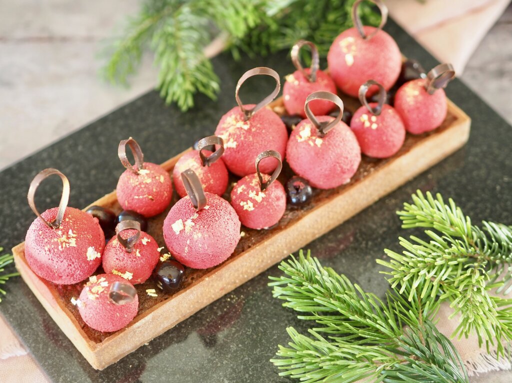julemazarin med amaren-kirsebaer