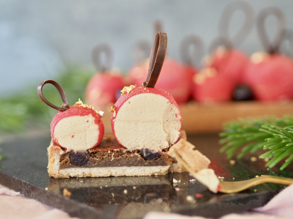 kirsebaermousse juletaerte