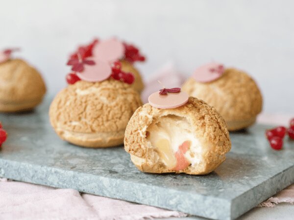 Fastelavnsboller med et strejf af forår