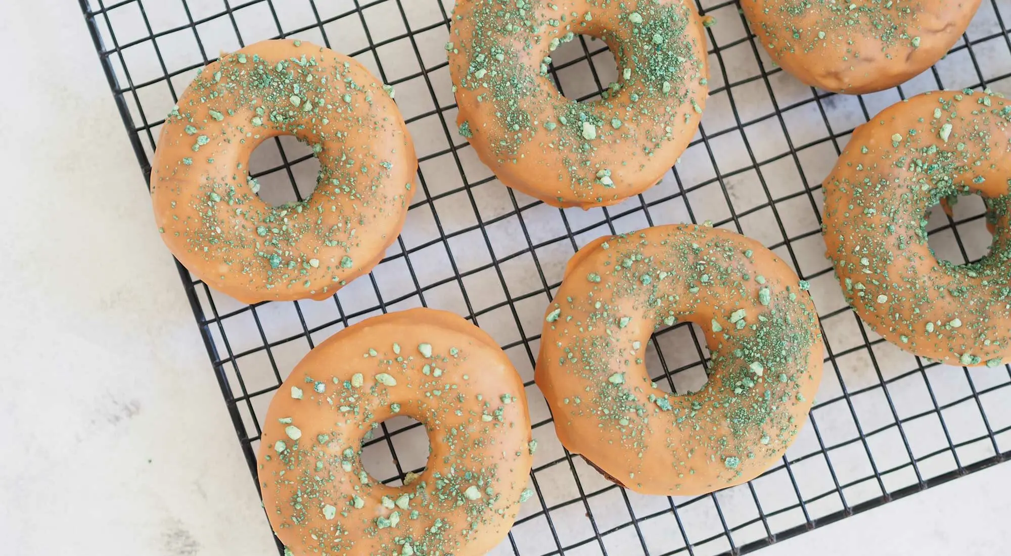 Donuts som græskar