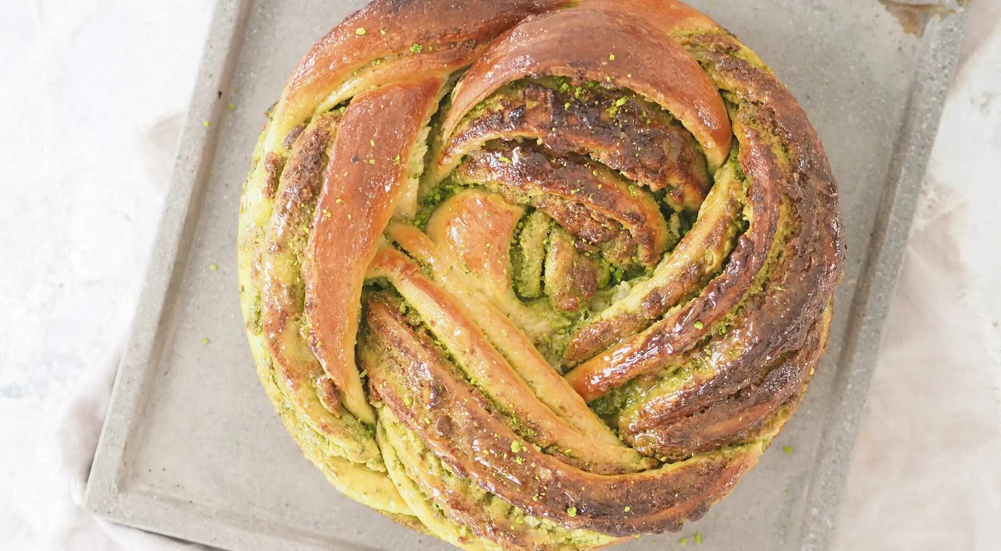 Pistacie fletbrød