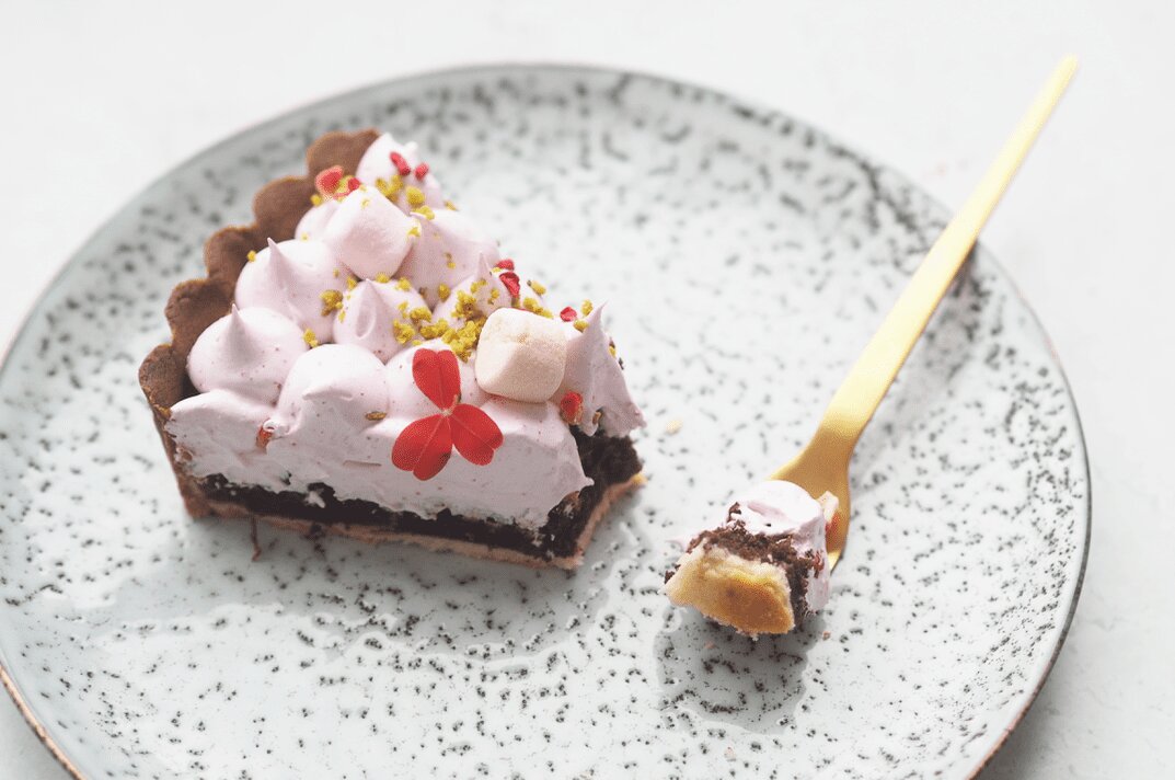 Girly s’more pie