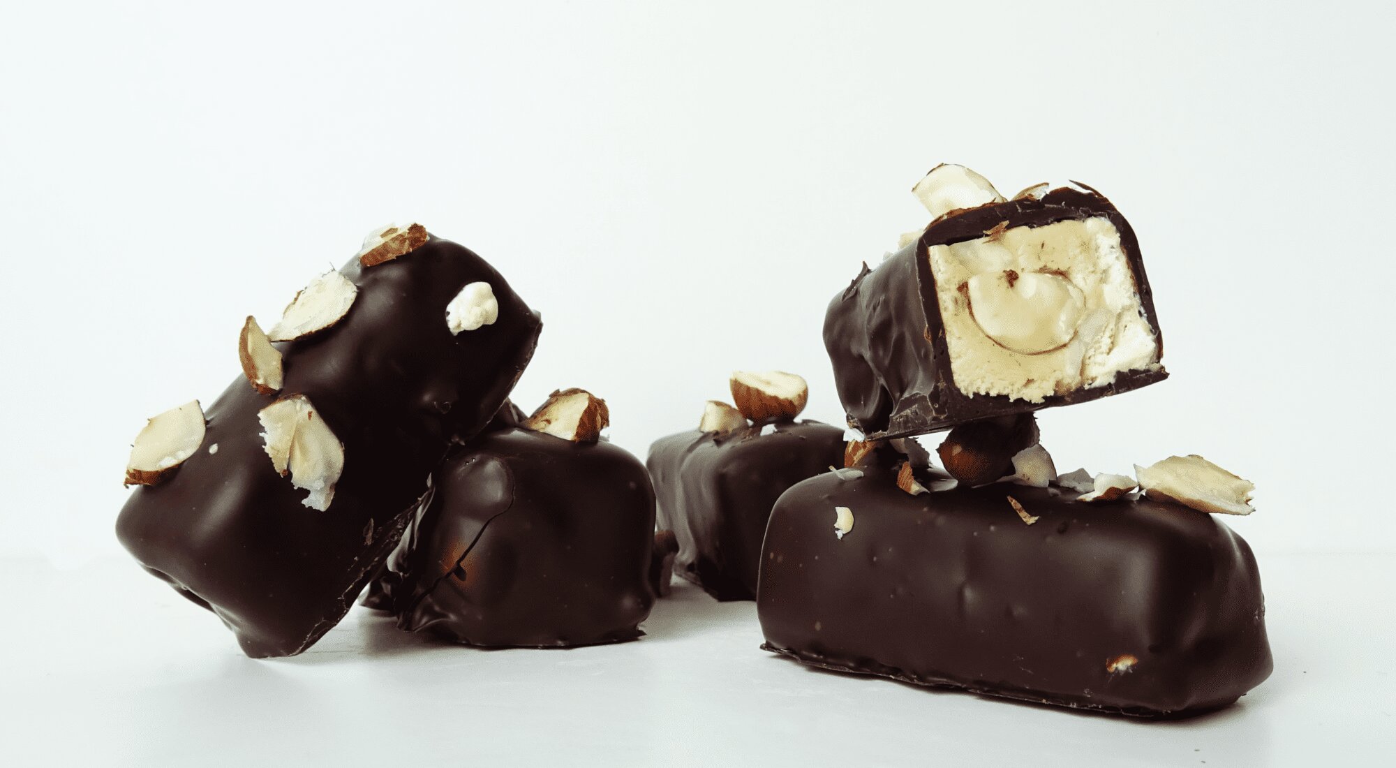 Karamelnougat med hasselnødder