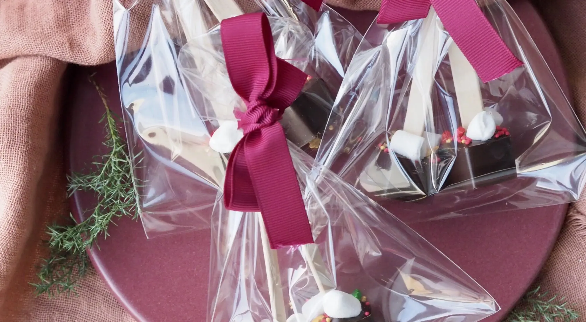 Chokoladepinde til varm chokolade