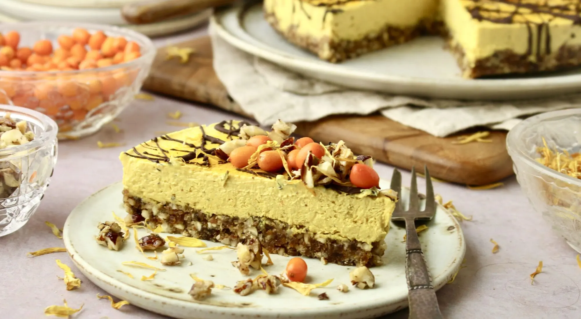 Rawcake med havtorn
