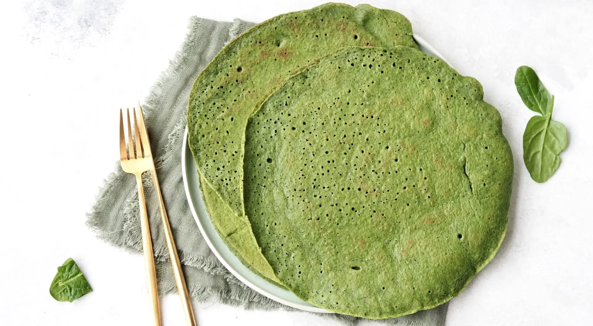 Glutenfri spinatpandekager