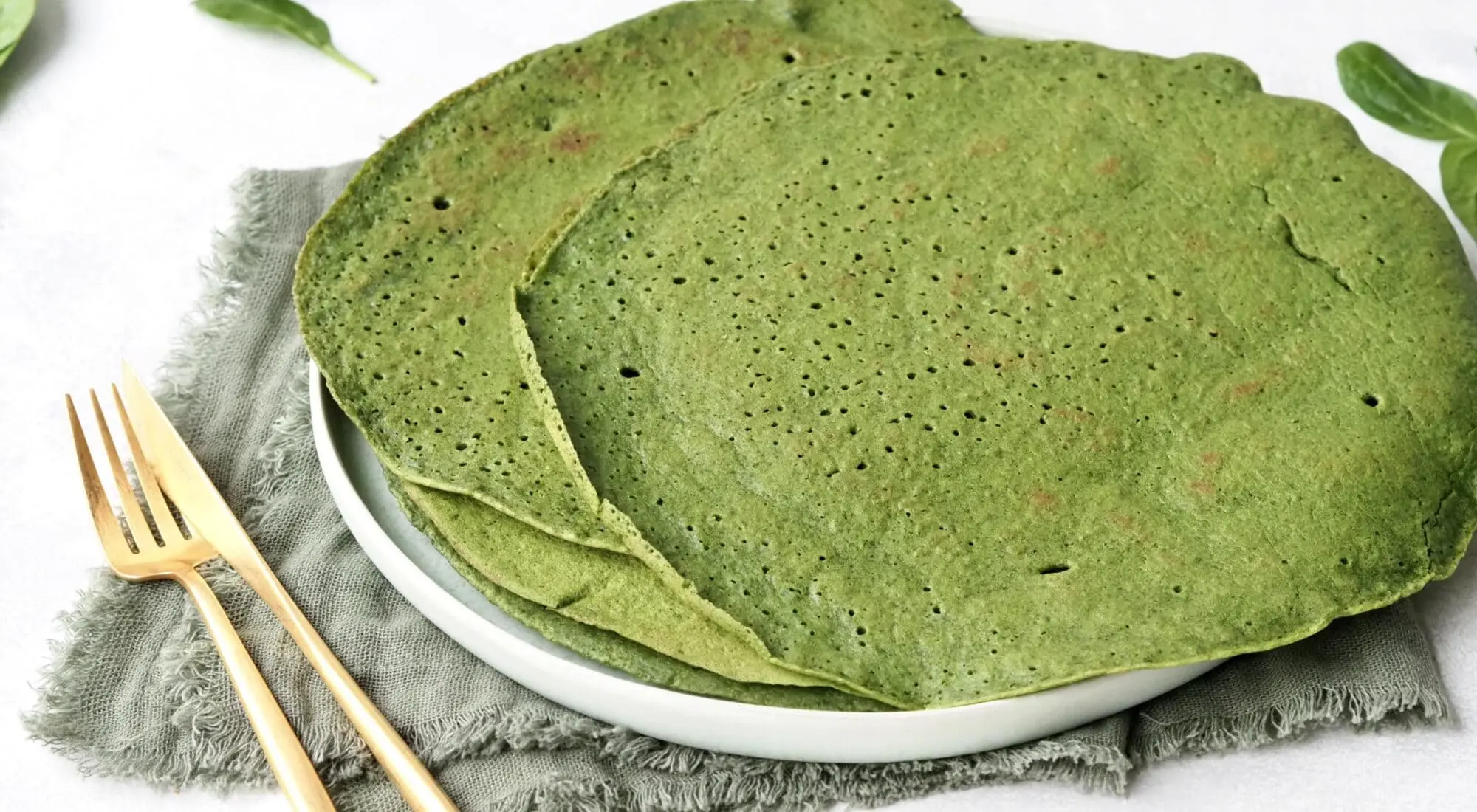 Glutenfri spinatpandekager