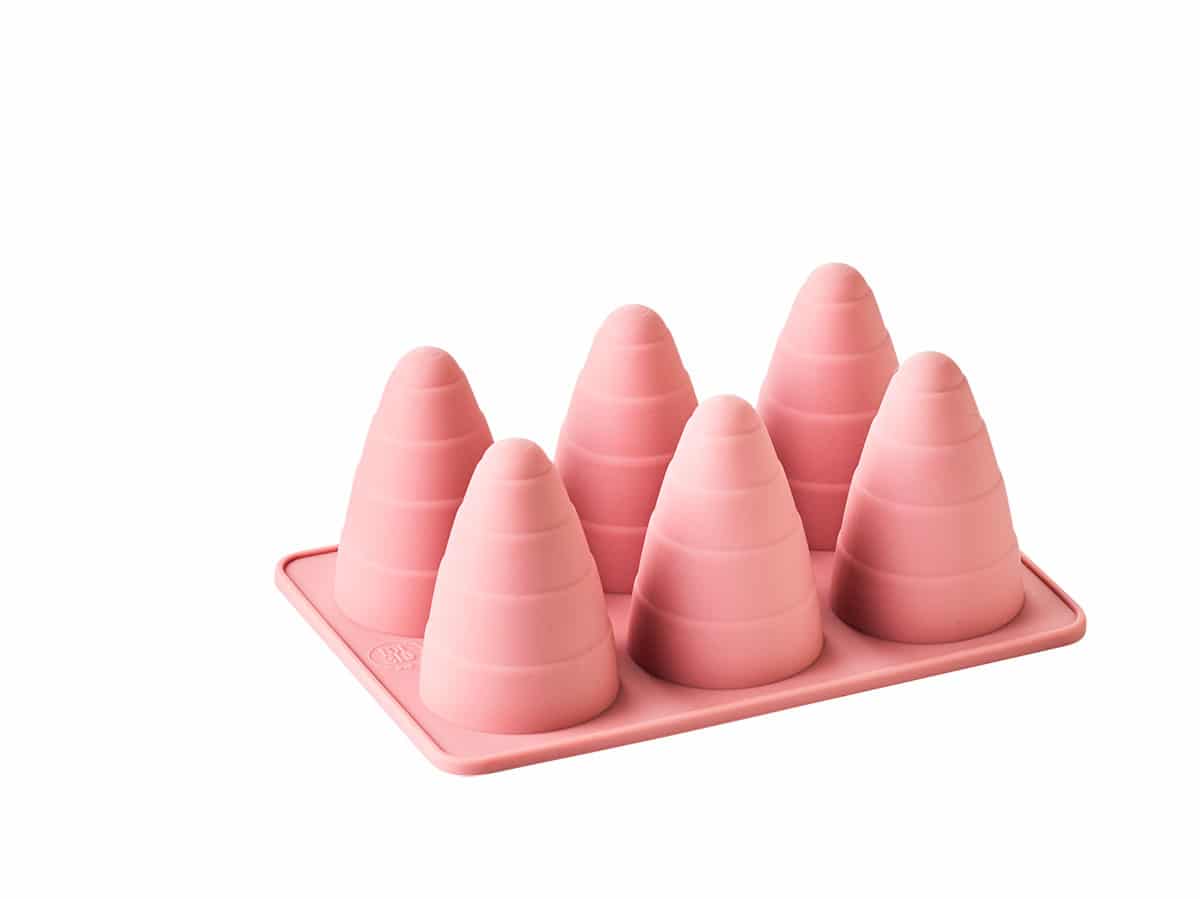 Flødebolleform 6 stk buer