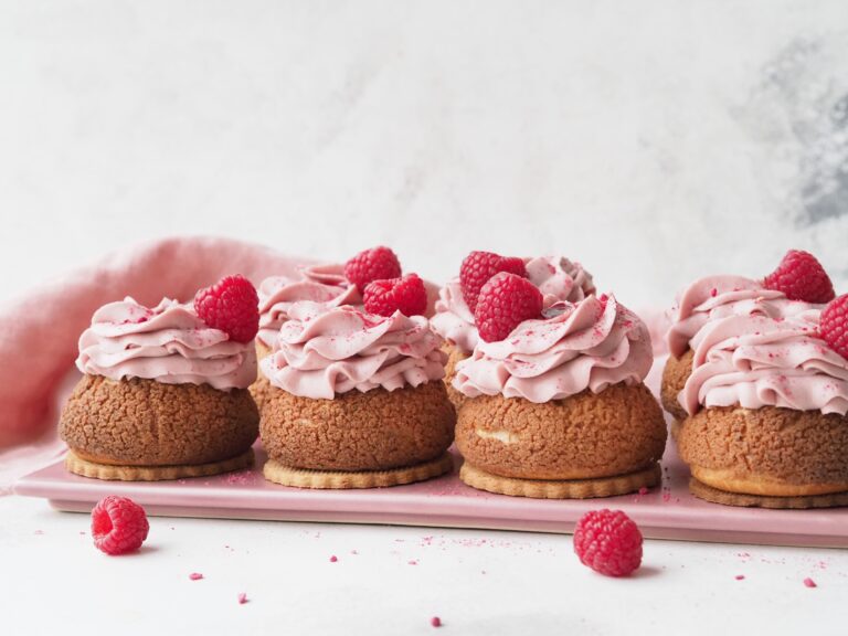 Glutenfri hindbærfastelavnsboller4