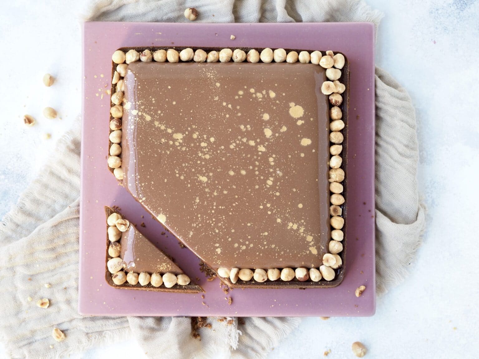 Mælkechokoladetærte