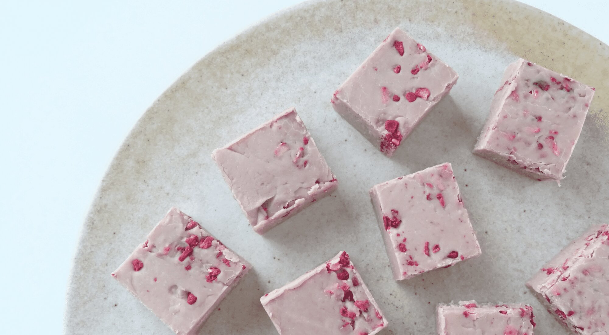 Rubyfudge med hindbær