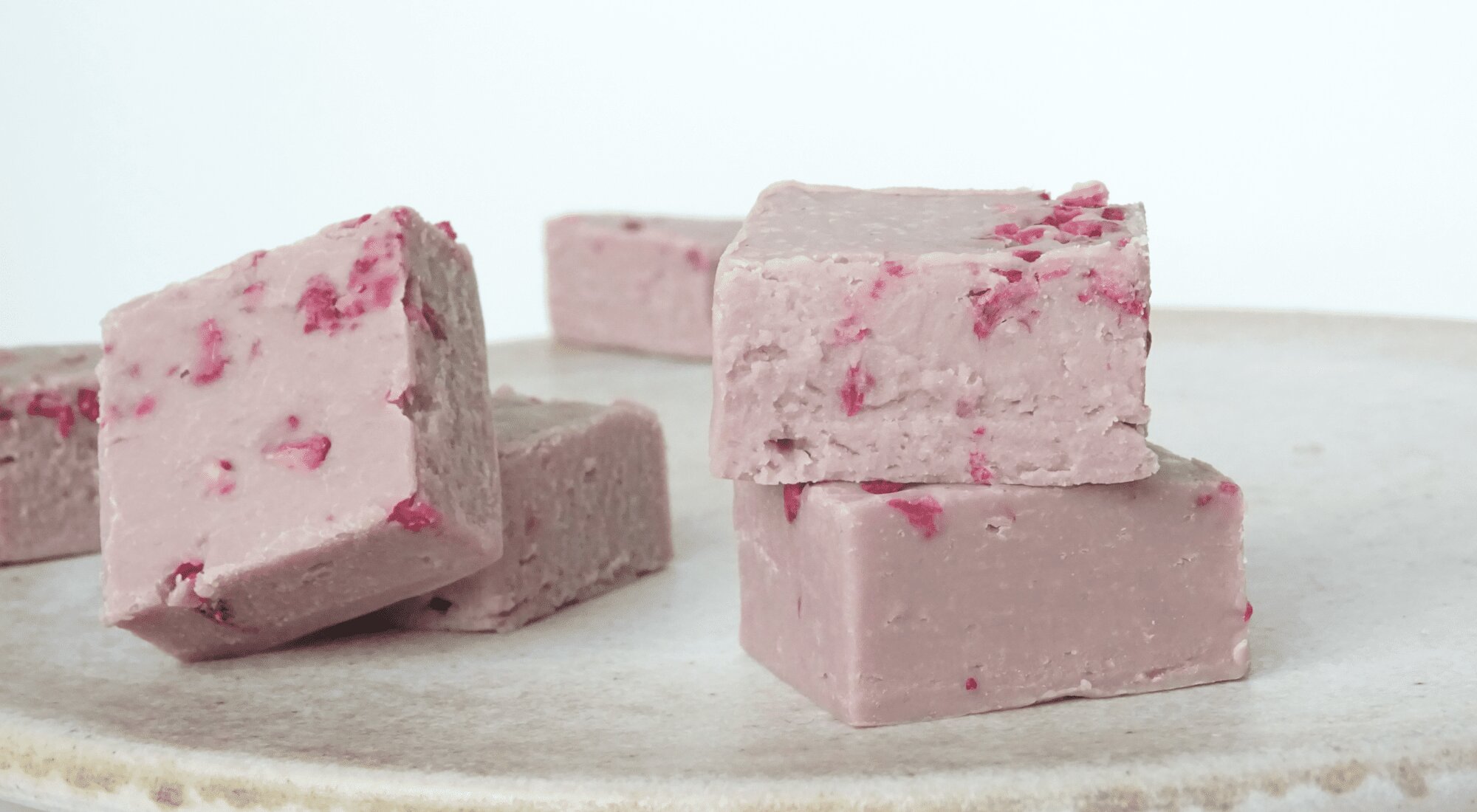 Rubyfudge med hindbær