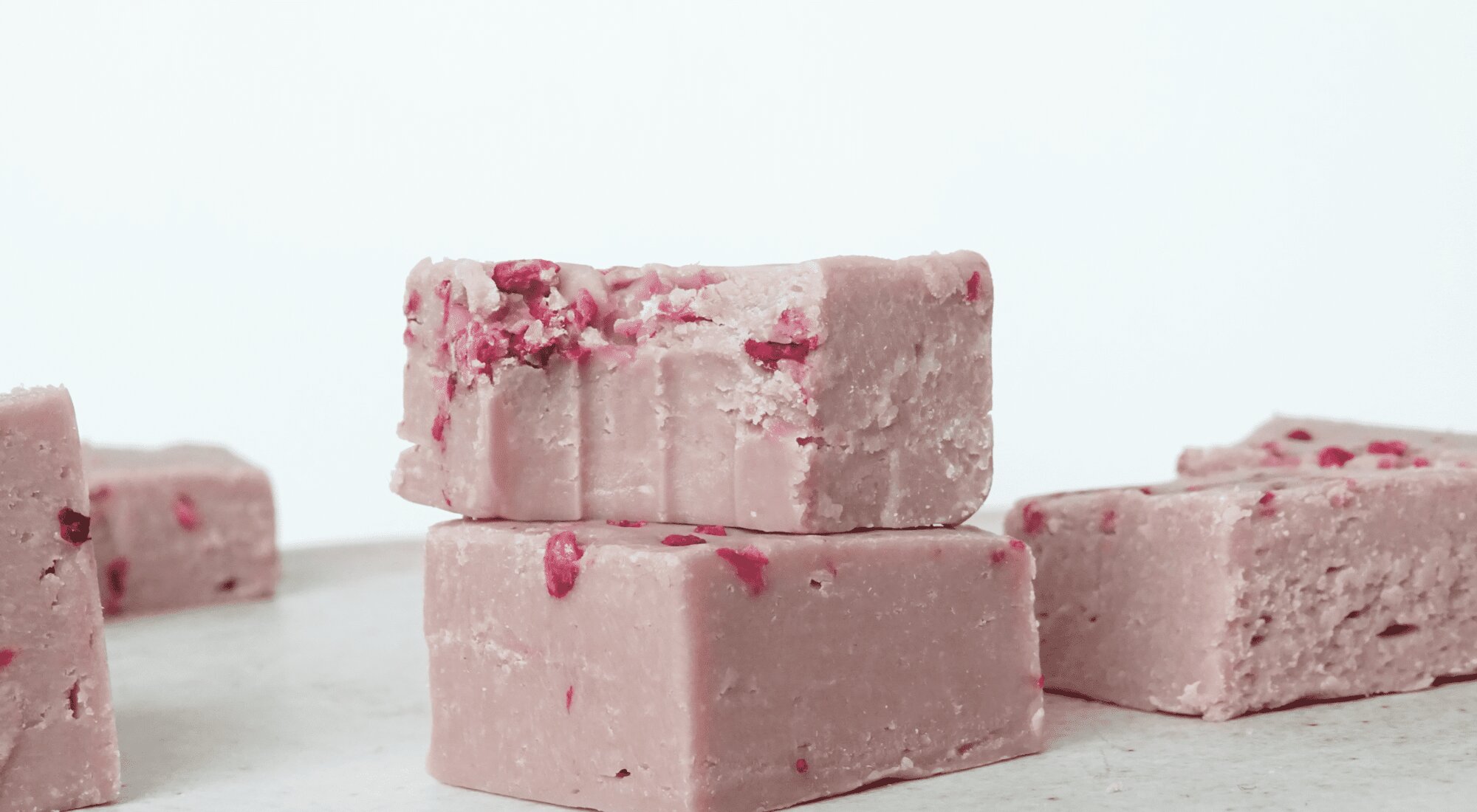 Rubyfudge med hindbær