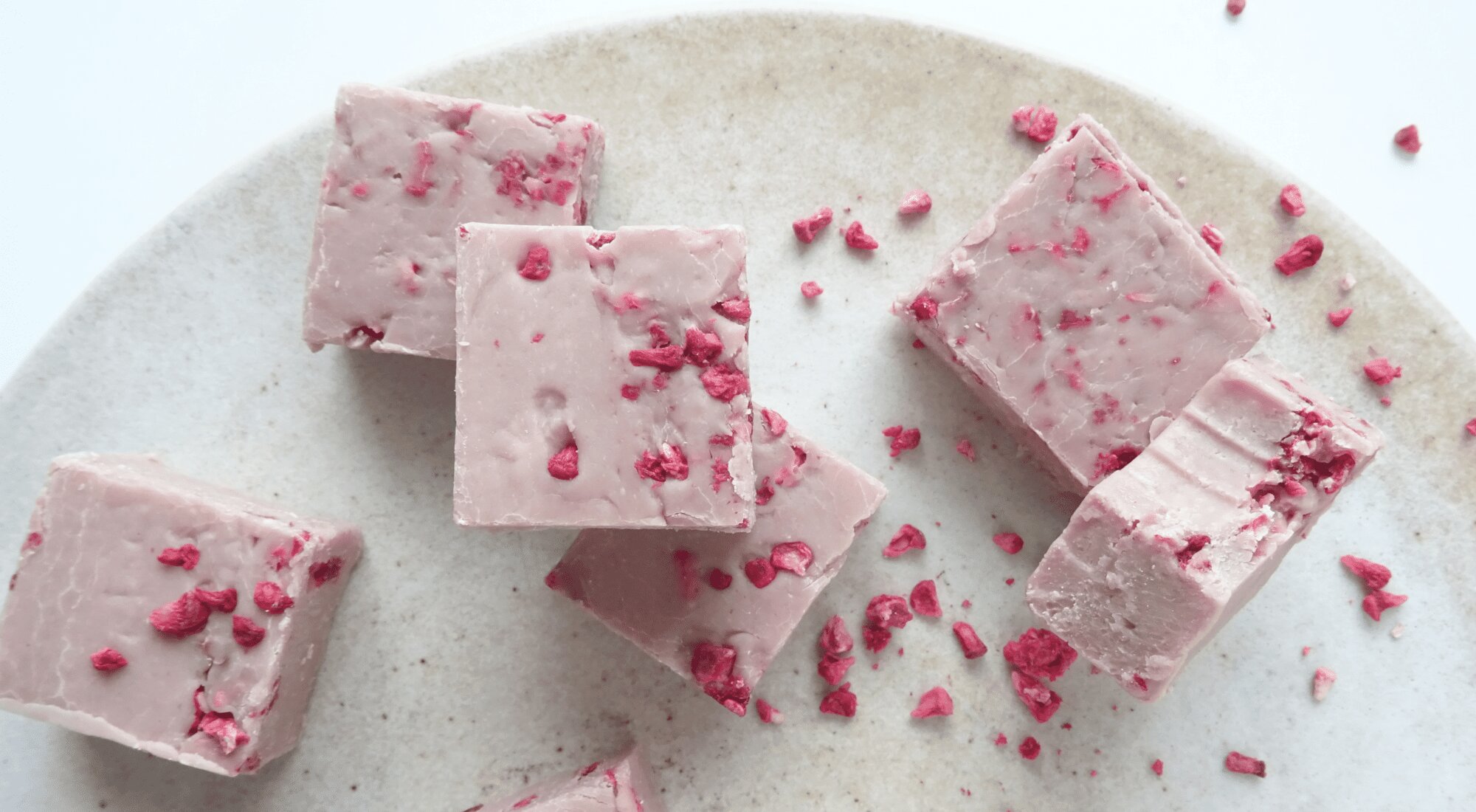 Rubyfudge med hindbær