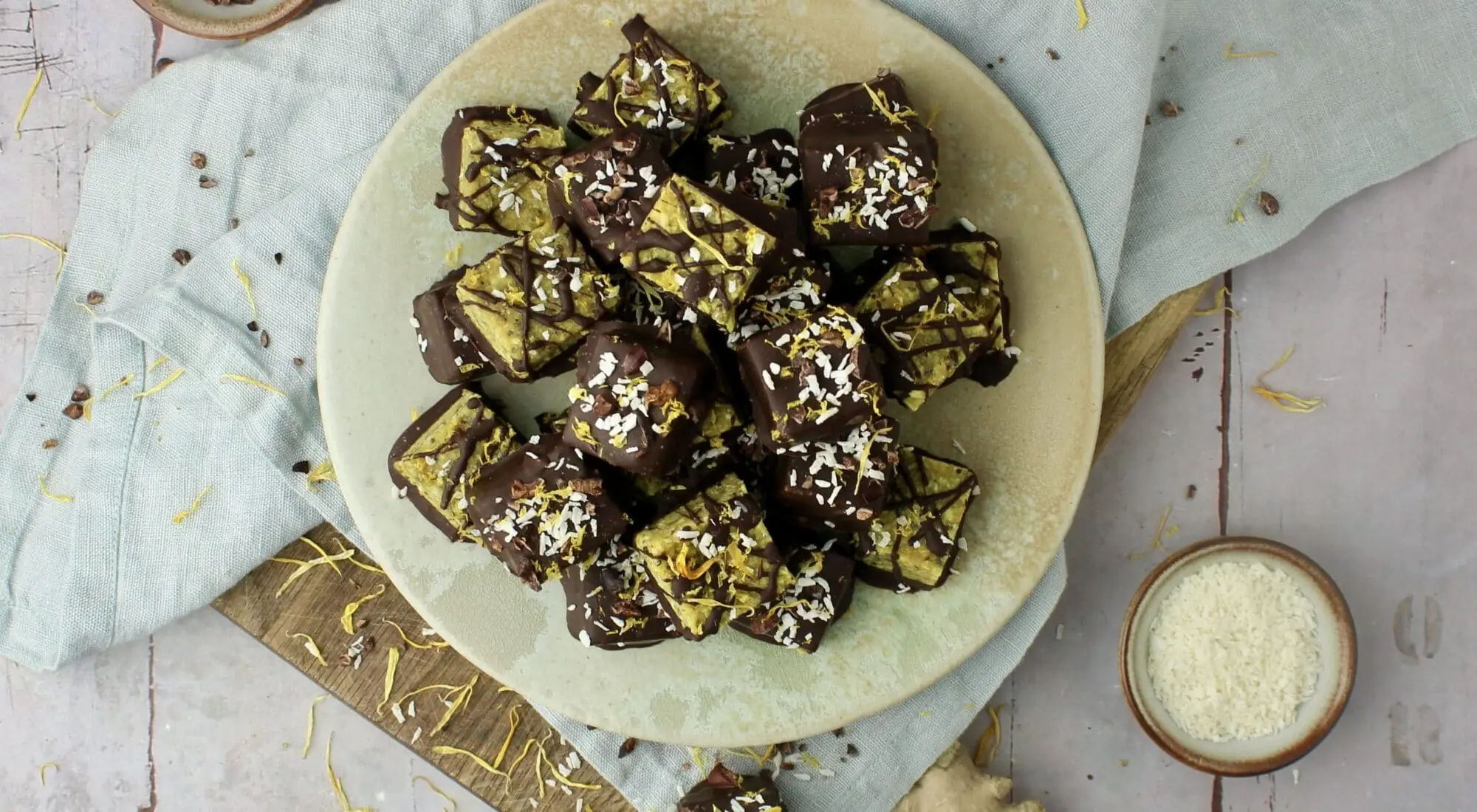 Påske bites med kokos