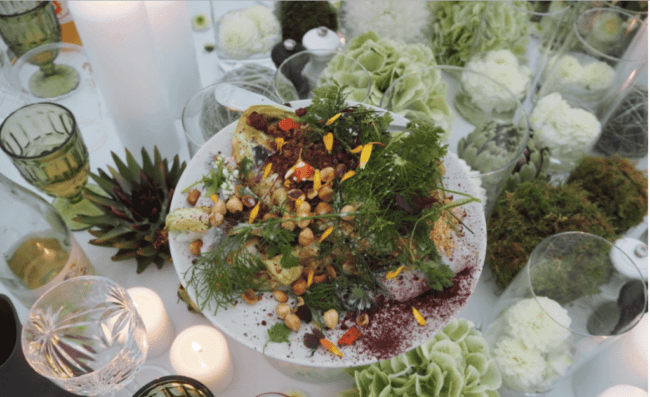 Salat til Ditte Julies bryllup