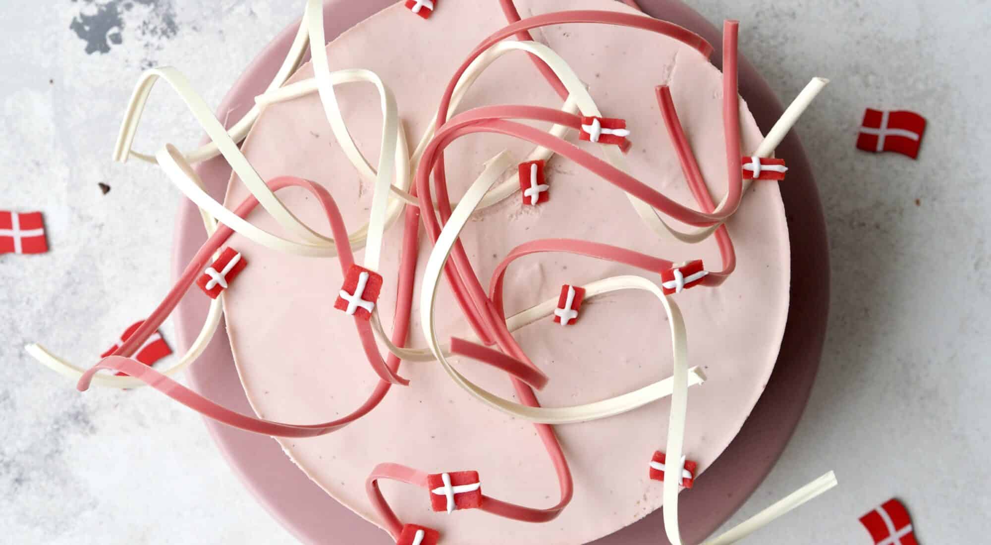 Jordbærcheesecake