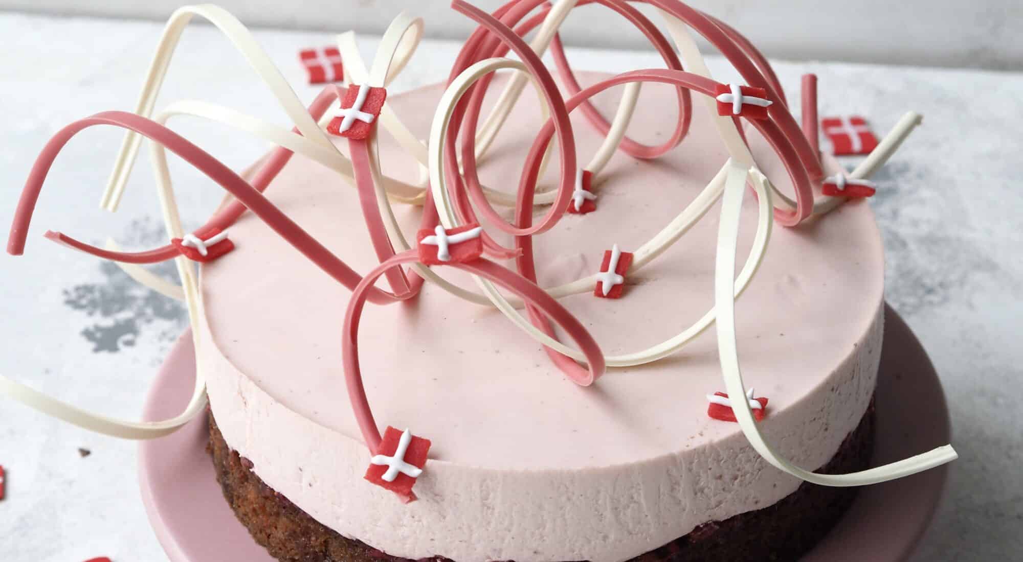 Jordbærcheesecake