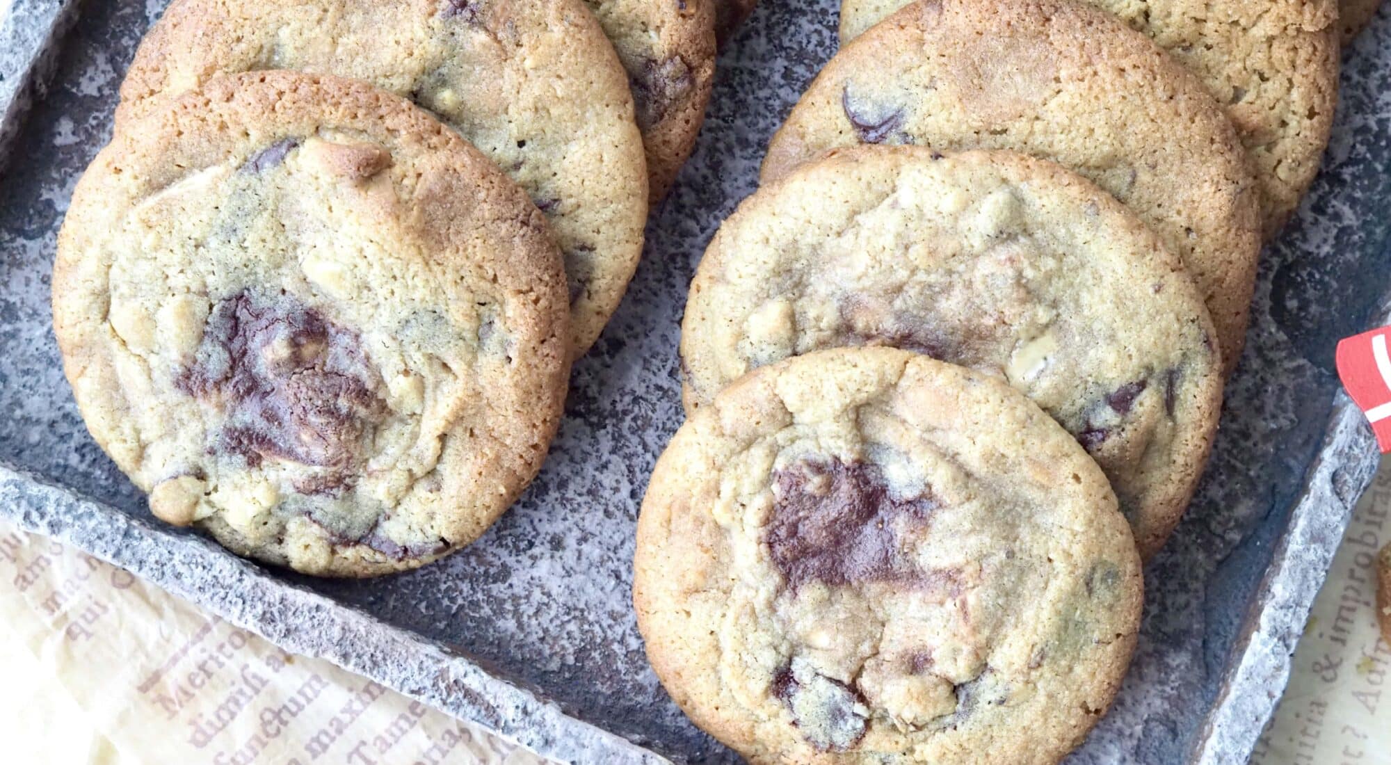 Glutenfri cookies med chokolade
