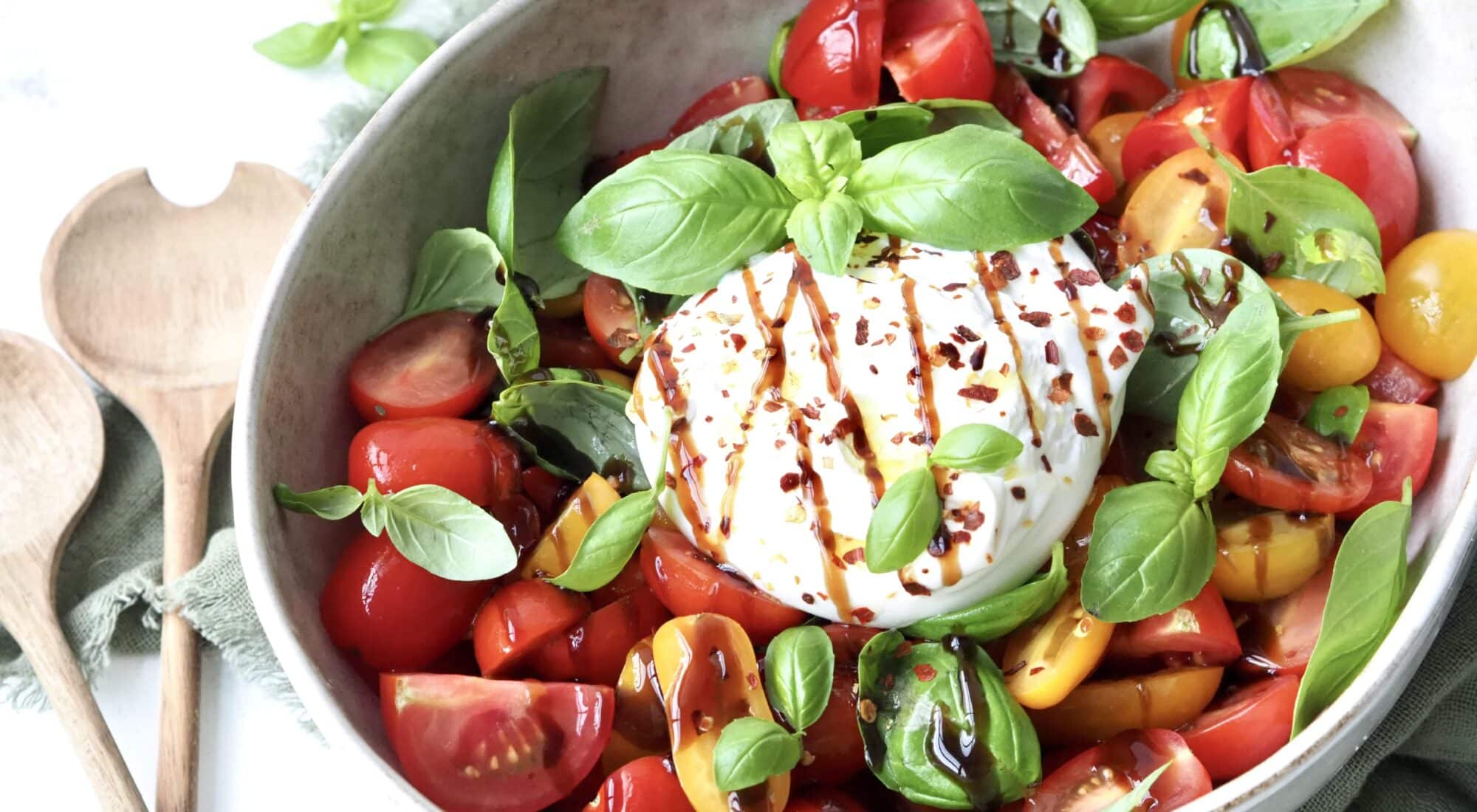 Tomatsalat med burrata