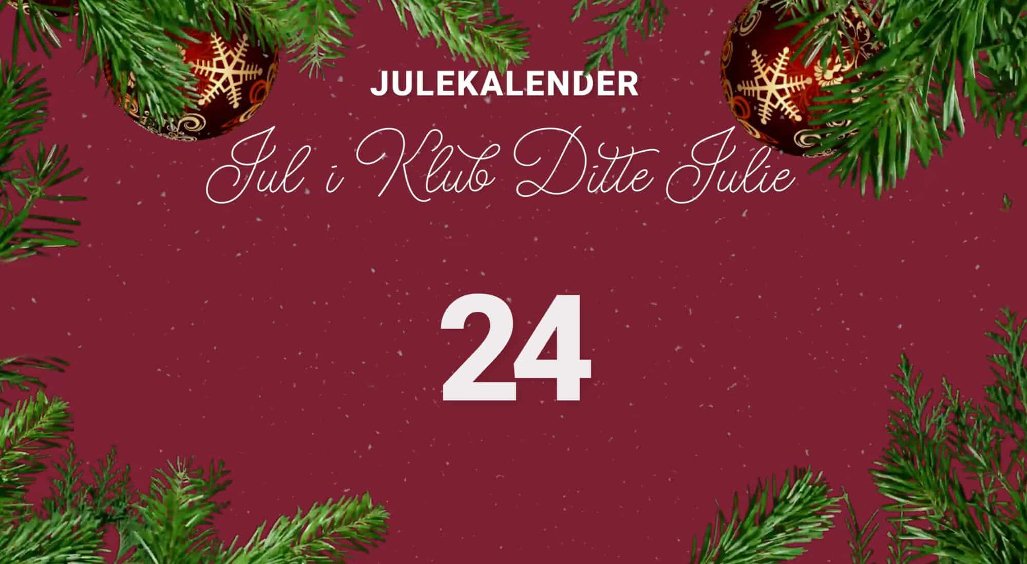 Låge - julekalender på Klub Ditte Julie